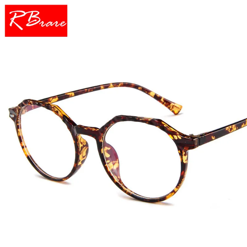 

RBRARE 2019 Plastic Round Sunglasses Women Vintage Transparent Lens Glasses Lady Retro Sun Glasses Lunette De Soleil Femme