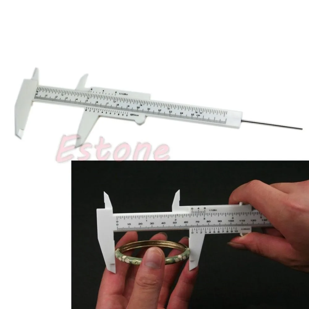 

0-150MM Plastic Vernier Caliper Micrometer Guage Daily Tool