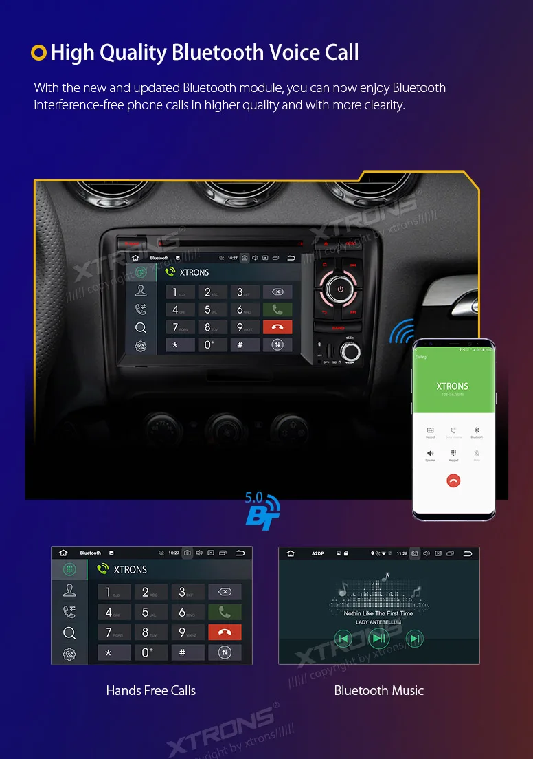 Discount XTRONS Octa Core 7"Android 8.0 Car DVD Player Radio Stereo for Audi TT MK2 8J 2006 2007 2008 2009 2010 2011 2012 GPS DAB+WIFI 4G 18