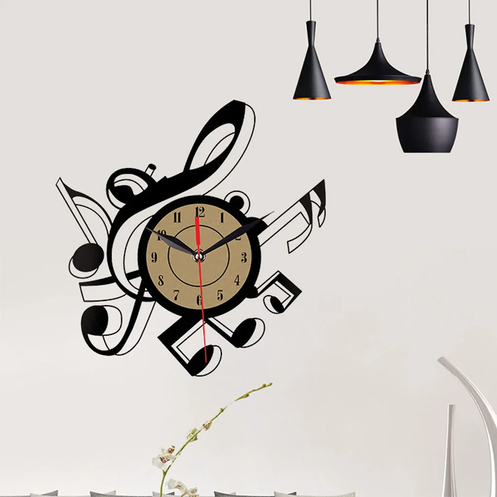 

2019 hot new products Creative Style Non-Ticking Silent Antique Rubber Wall Clock For Home Kitchen Family Low price Shipping