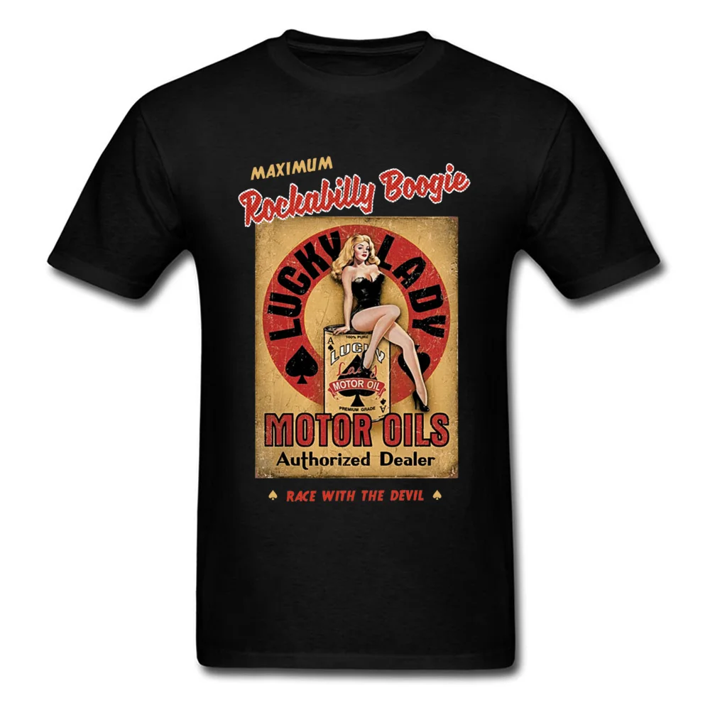 

Punk T-shirt Rockabilly Boogie Tshirt Men Woman Retro Black T Shirt 80s Rock Roll Funky Streetwear Cotton Pin Up Girl Sexy Tops