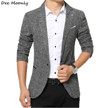 Neue Ankunft hohe qualität Freizeit Single Button Blazer männer Korean Fashion Slim Fit Casual Blazer anzüge
