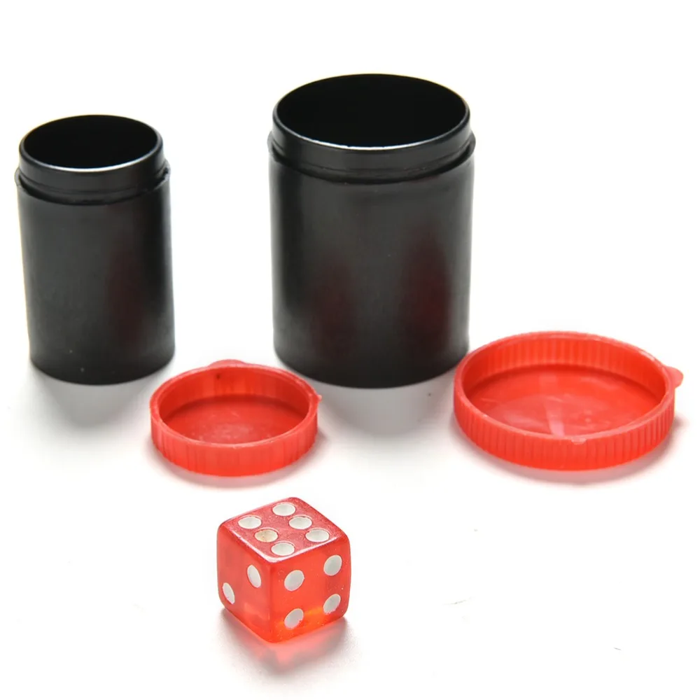 

4.9cm * 4cm Listen Dice Box-magic Props Magic Tricks Toys Talking Dice Telescope Binoculars Magic Toys
