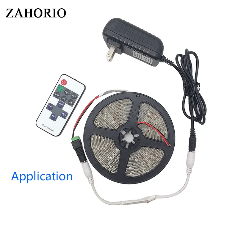 Светодиодный Одноцветный контроллер полосы DC12 24V DC/проводной разъем + 11key RF