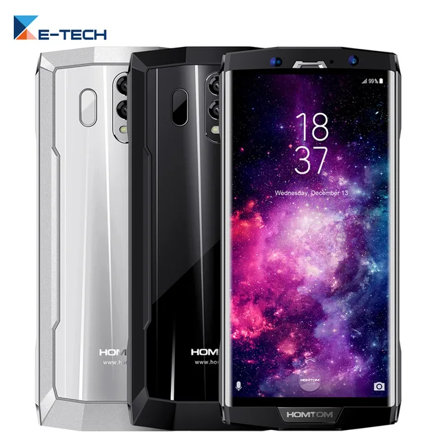 Special Price HOMTOM HT70 10000mAh Smartphone 6.0" HD+ 18:9 Screen 4GB RAM 64GB ROM MTK6750T Octa Core 16MP+5MP Dual Cams 4G LTE Mobile Phone