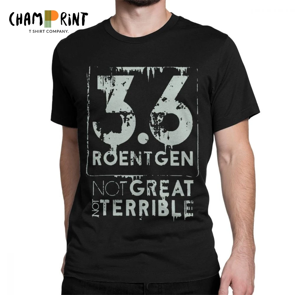 

Chernobyl Russia Nuclear Ussr Cccp TV Show Men T Shirt 2019 Fashion Tees Short Sleeve T-Shirts Pure Cotton Gift Idea Clothes