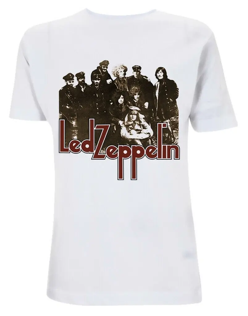 

Led Zeppelin 'II Photo' (White) T-Shirt - NEW & OFFICIAL!