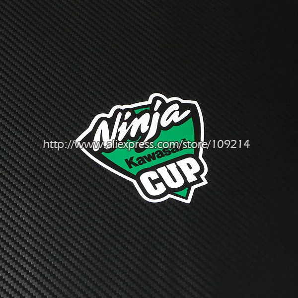 Hot sale Kawasaki Ninja Cup helmet motorcycle Sticker Decals Waterproof