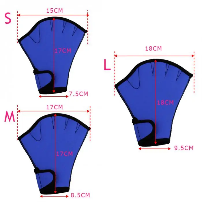 2019 1 Pair التزحلق السباحة الرياضية مجداف التدريب أصابع قفازات التمارين الرياضية المائية أكوا عداء ببطء الغوص المجال تراء السباحة قفازات