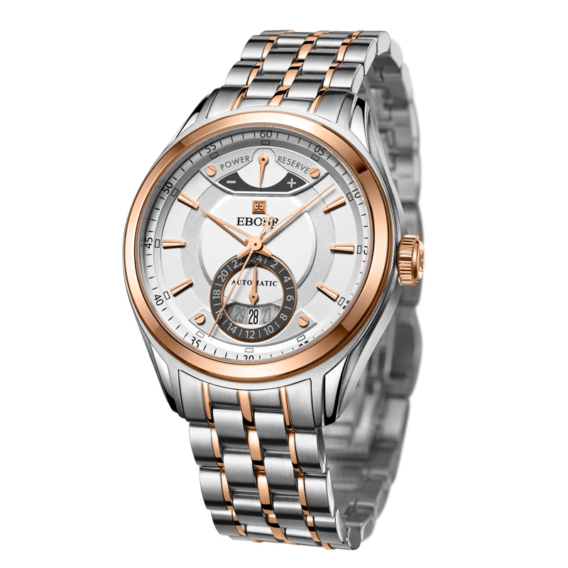 

EBOHR brand luxury machinery successful men's Mechanical watch waterproof business casual fashion watch 2019 new Ebohr 10940211