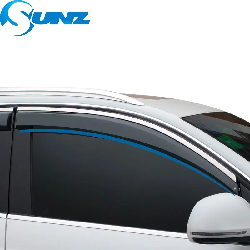 Оконный козырек для HYUNDAI SANTA FE 2010 2012 боковые оконные дефлекторы дождевики