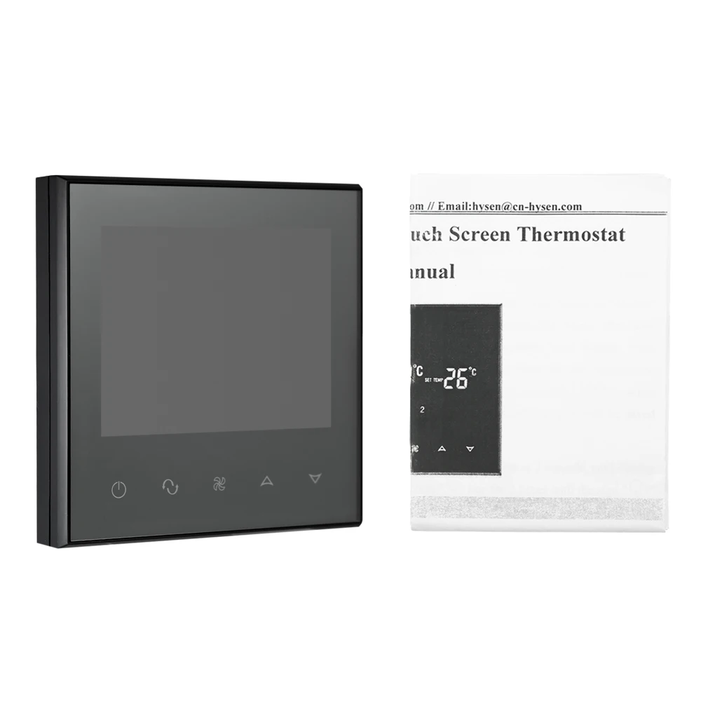 220-230 В Кондиционер Термостат ЖК-дисплей сенсорный экран терморегулятор комнатный 2 трубы регулятор температуры