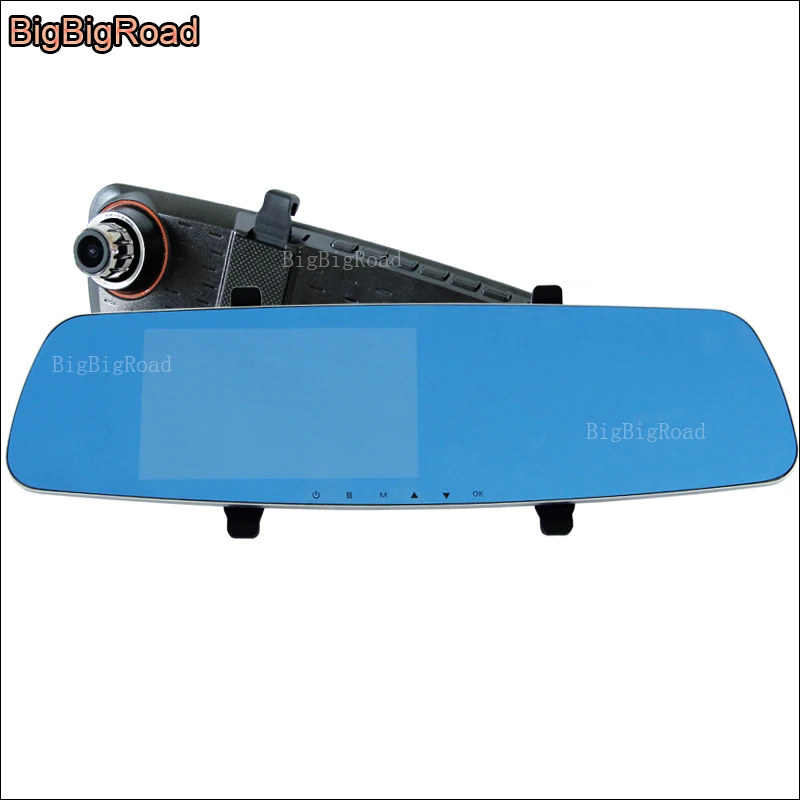 BigBigRoad For brilliance v3 c3 H330 Car DVR Blue Screen Rearview Mirror Camera video registrator black box Dash cam G-sensor BigBigRoad For brilliance v3 c3 H330 Car DVR Blue Screen Rearview Mirror Camera video registrator black box Dash cam G-sensor