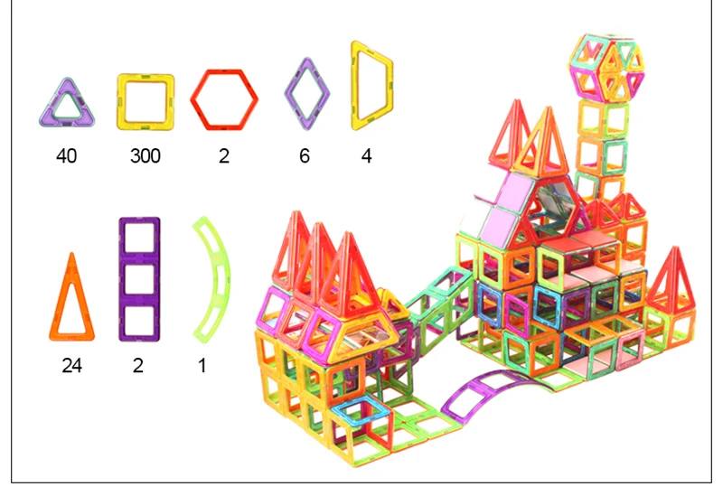 1 шт. стандартный размер магнитные Строительные блоки DIY Магнитный конструктор Модель Строительный Набор Развивающие игрушки для детей подарок для мальчика