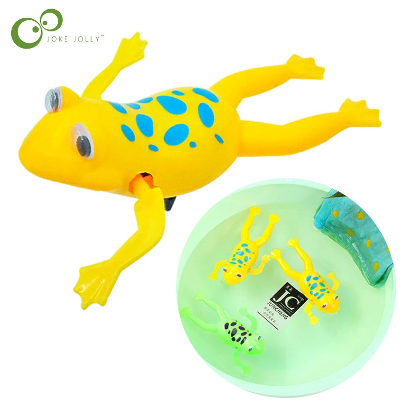 Baby Swim Animal Toy Newborn babies swim frog wind up chain small