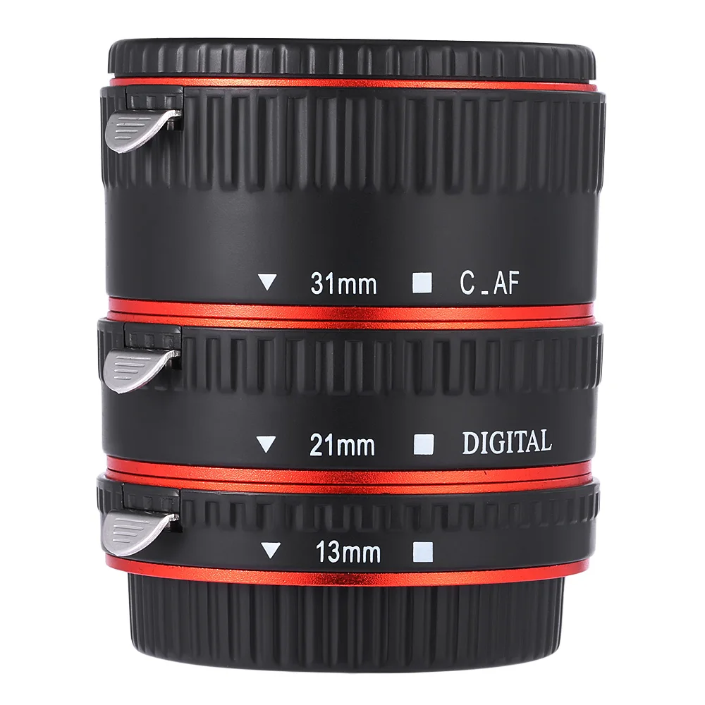 WEIHE 13MM 21MM 31MM Auto Focus Macro Extension Tube for Canon EF EF S