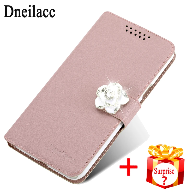 Dneilacc Новый чехол для Wileyfox spark телефона из искусственной кожи Флип Стенд кошелек