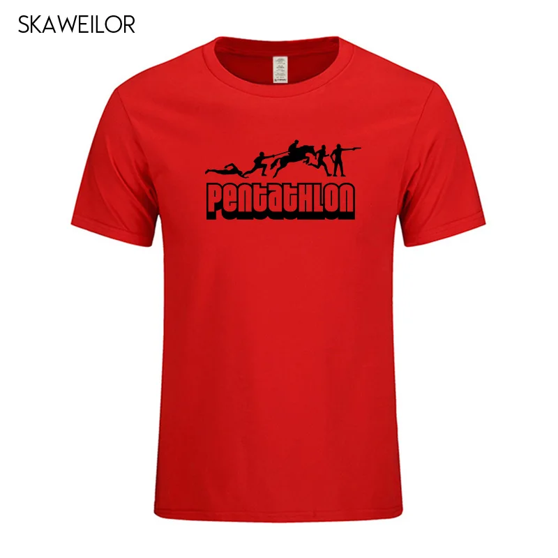New Men Modern Pentathlon T Shirts Cool Printed Short Sleeve O Neck Funny T-shirt Cotton Men Clothing Tops Tee Camisetas New Men Modern Pentathlon T Shirts Cool Printed Short Sleeve O Neck Funny T-shirt Cotton Men Clothing Tops Tee Camisetas