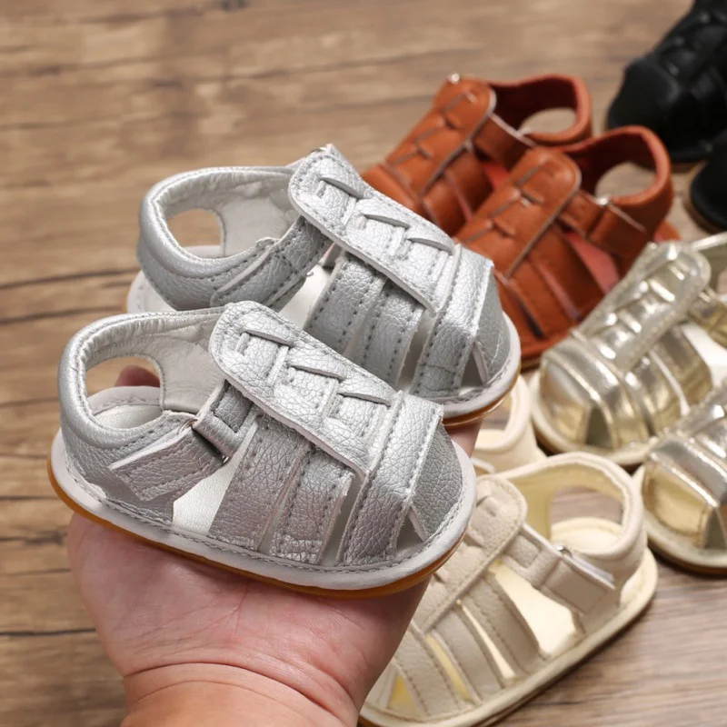 Летняя детская обувь для мальчиков schoenen из искусственной кожи, обувь для малышей с мягкой подошвой