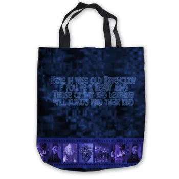 

Custom Canvas _ravenclaw Tote Hand Bags Shopping Bag Casual Beach HandBags Foldable 180911-03-11
