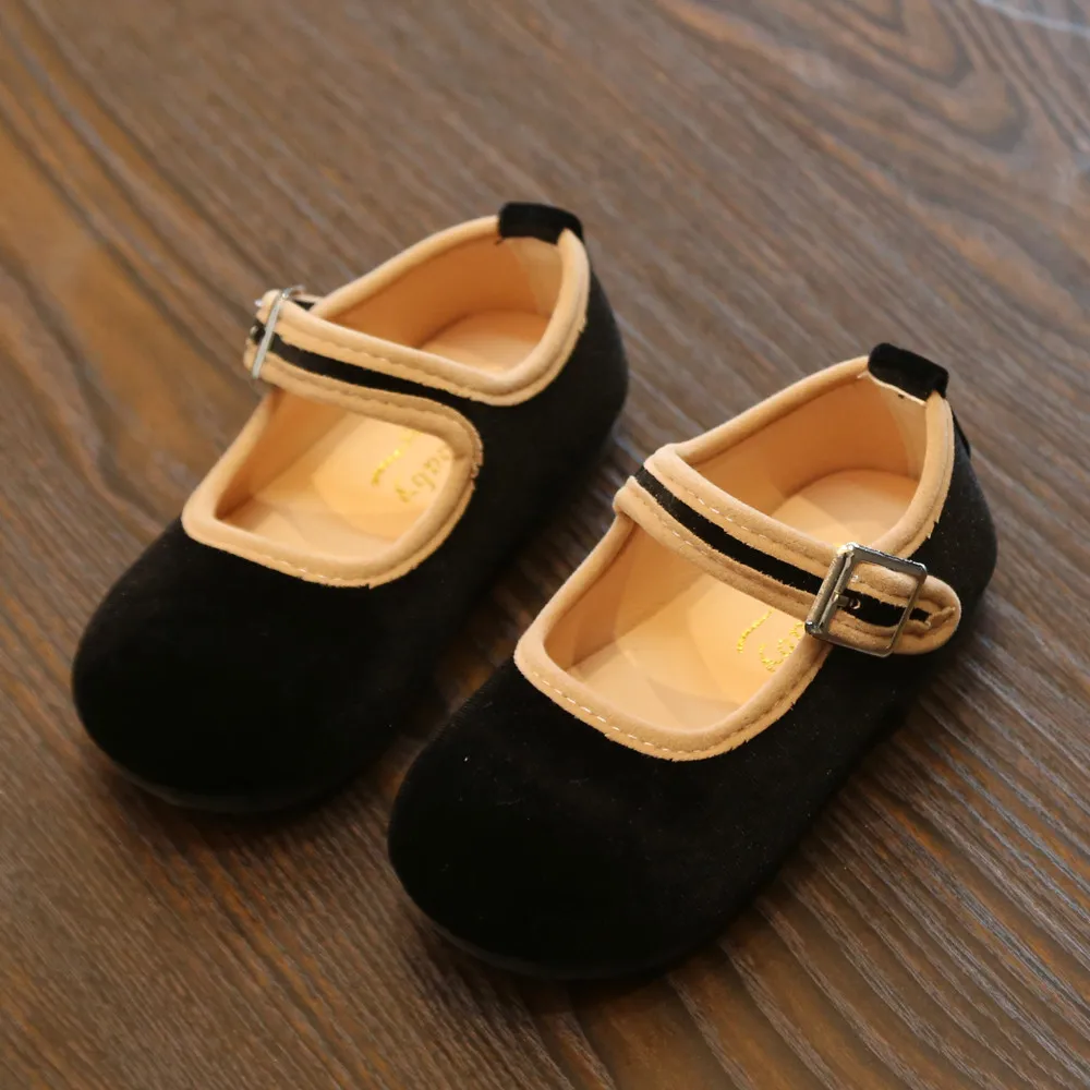 Мягкая Обувь для новорожденных мальчиков и девочек от 0 до 15 месяцев; обувь принцессы для маленьких мальчиков и девочек; повседневная обувь для вечеринок; кроссовки;# 4es - Цвет: Черный