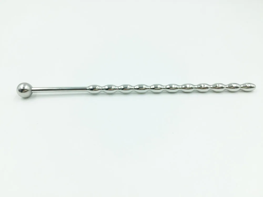 Diameter 6mm Length 15mm stainless steel penis plug urethral sound adult sex toys for men urethral beads dilators EQV Catheters.