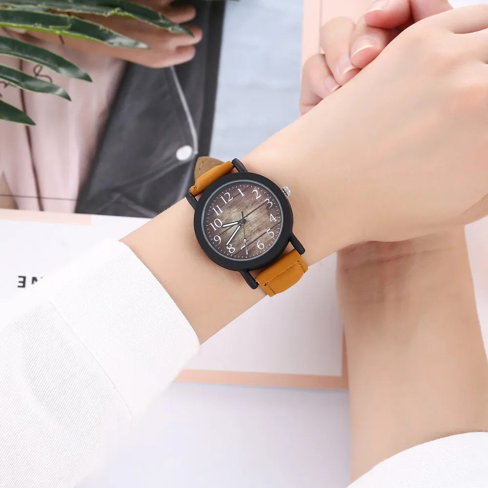 

Luxury Watch Fashion Leather Watch For Men's Quartz Analog Wrist Watch wall clock sticker needled watch strap relogio masculino