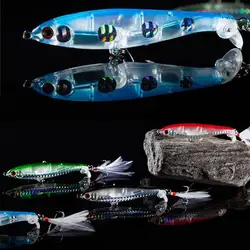 Рыболовные приманки 9 см 13,5 г Кристалл рыболовные приманки 3D глаза приманки воблеры Isca Poper Pesca Япония рыболовные снасти безделушки