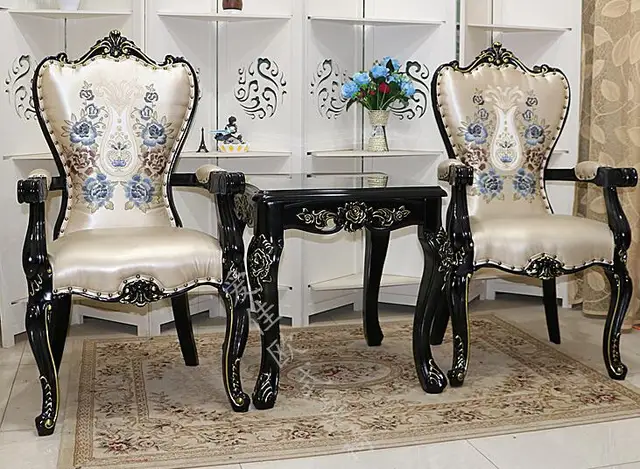 Best Price Solid wood armchair european-style dining chair ivory white back office hotel soft-cover stool princess chair. Best Price Solid wood armchair european-style dining chair ivory white back office hotel soft-cover stool princess chair.
