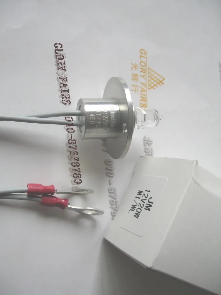 Оригинальная Mindray JM12V20W MI/WL лампа BS200 BS800 12V20W BS 200 800 12В 20Вт|12v20w bulb|12v 20wmindray lamp |