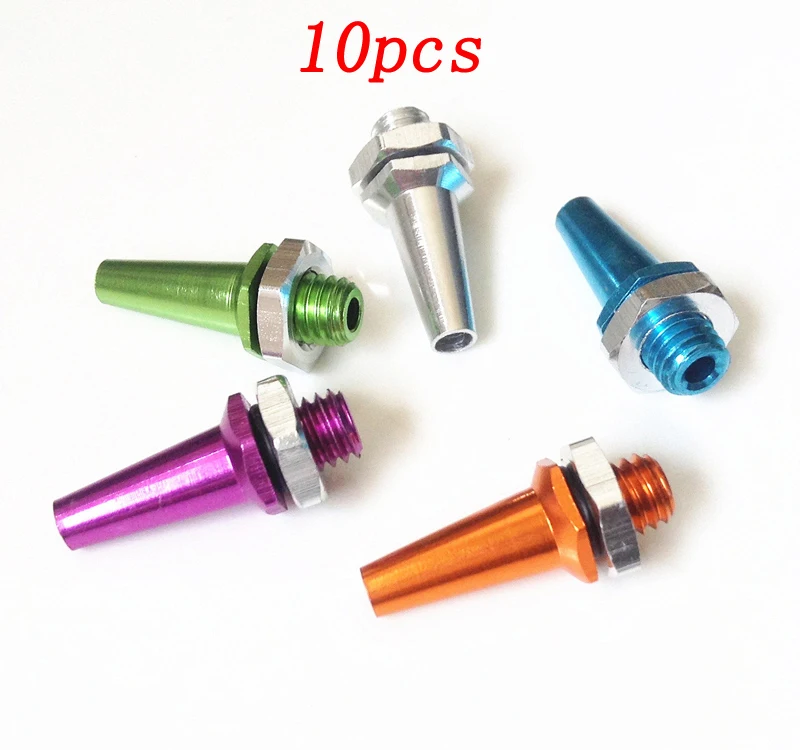 

10pcs RC Model Boats Cars Accessories Aluminum Alloy Antenna Tube Base Mount Bracket Sleeve Fixed Seat Assembly