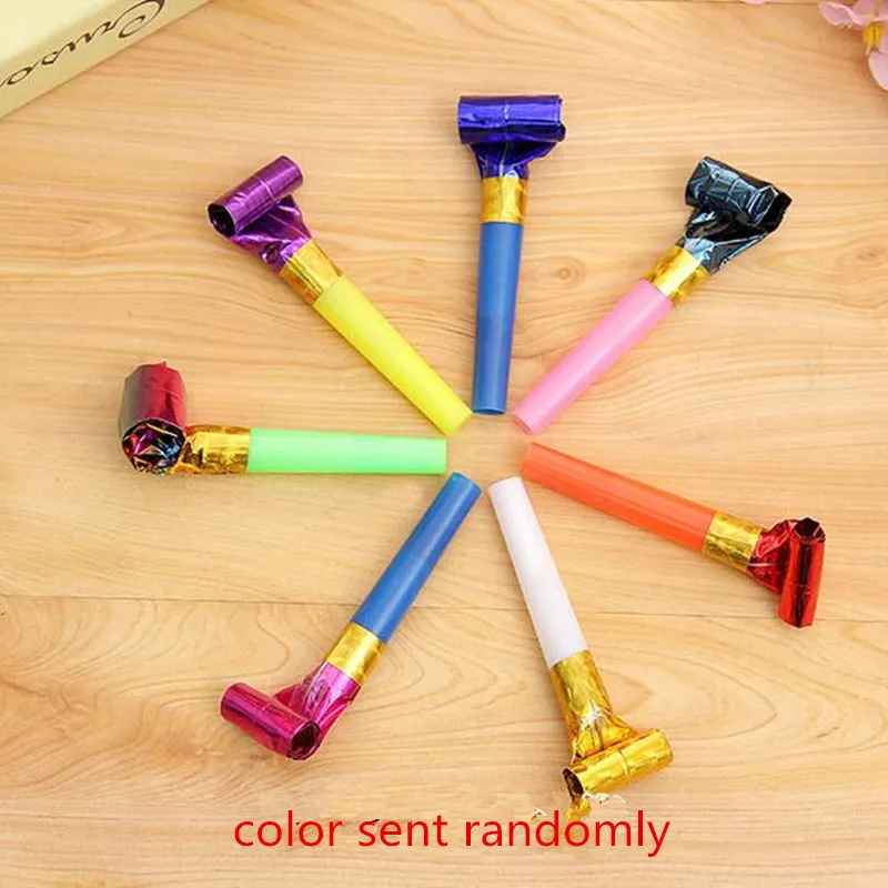 

30 pcs / lot blowing dragon blowing party funny funny whistle blown dragon creative children birthday gift