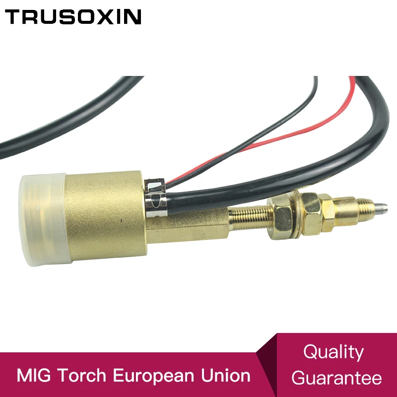 MIG 200A NBC-200 spool gun line drawing torch with European connector