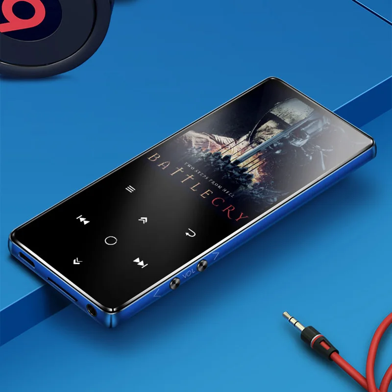 Mp4 плеер с сенсорным экраном Bluetooth 4 2 FM радио записью воспроизведением видео в