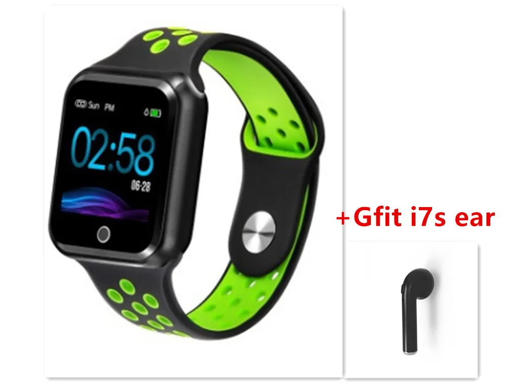 

S226 smart watches watch IP67 Waterproof 30 meters waterproof 15 days long standby Heart rate Blood pressure Smartwatch PK P68
