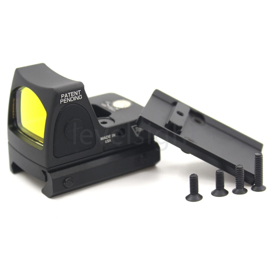 Тактический RMR Reflex Red Dot Sight 3,25 MOA прицел для охоты Glock Fit 20 мм Pictinny Rail Крепления спортивные Toll
