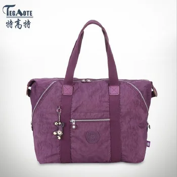 

TEGAOTE 2019 Original New Nylon Waterproof Handbag Multifunction Large Capacity Women Shoulder Bag Canvas Bag for women 1309
