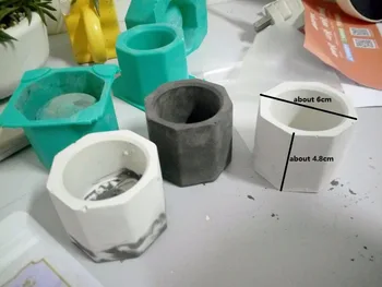

DIY cement pot Making Molds Hand made Clay Craft Making cement Mold Silicone Concrete Bottle Molding Tool