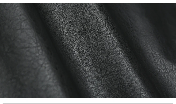 AYUNSUE дизайн осенняя куртка из искусственной кожи женское пальто из искусственной кожи короткая черная мотоциклетная куртка на молнии Верхняя одежда LX1235