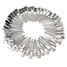 TFGS 10 x 50Pcs 45mm Hair Clips Girl Hair Bows Single Prong Alligator Clips Bobby Pin