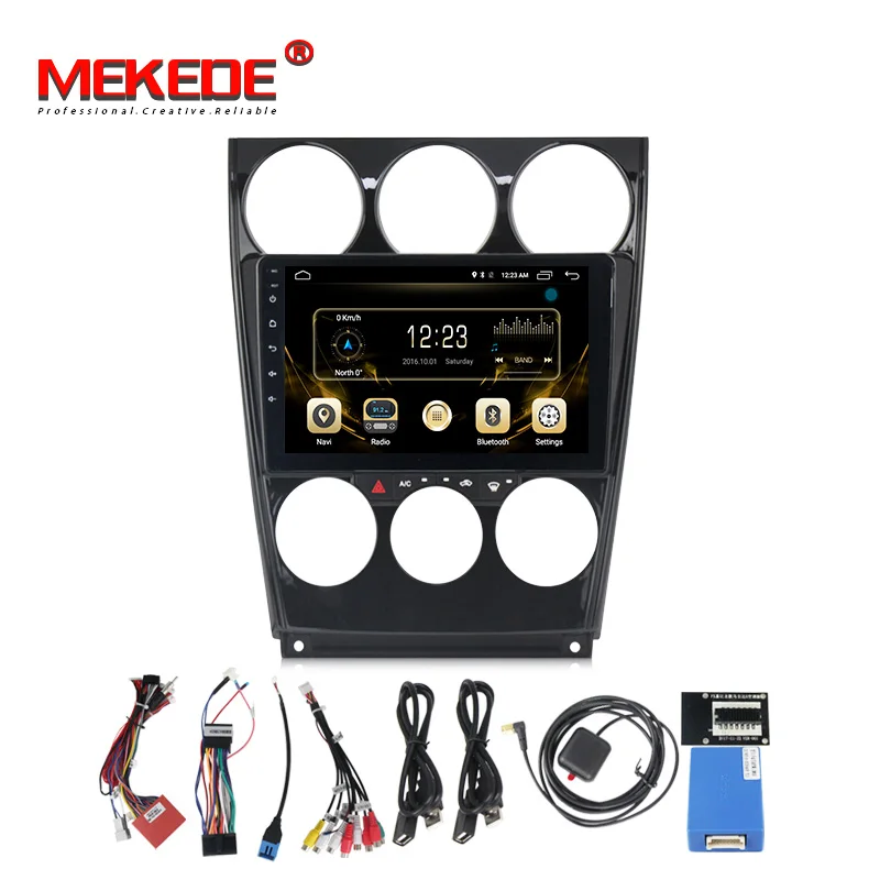 Clearance TDA7851 4G lte Android 7.1 Car DVD Player GPS navigation for Mazda 6 2006-2015 Mazd6 with WIFI BT radio DAB+ 2+16G free shipping 5