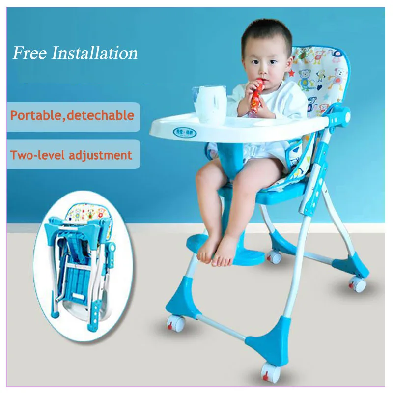 Free Installation Multi Function Baby Portable Folding Dining Table Free Installation Multi Function Baby Portable Folding Dining Table Chair Booster Seat Children Eating Dinner In Seats From