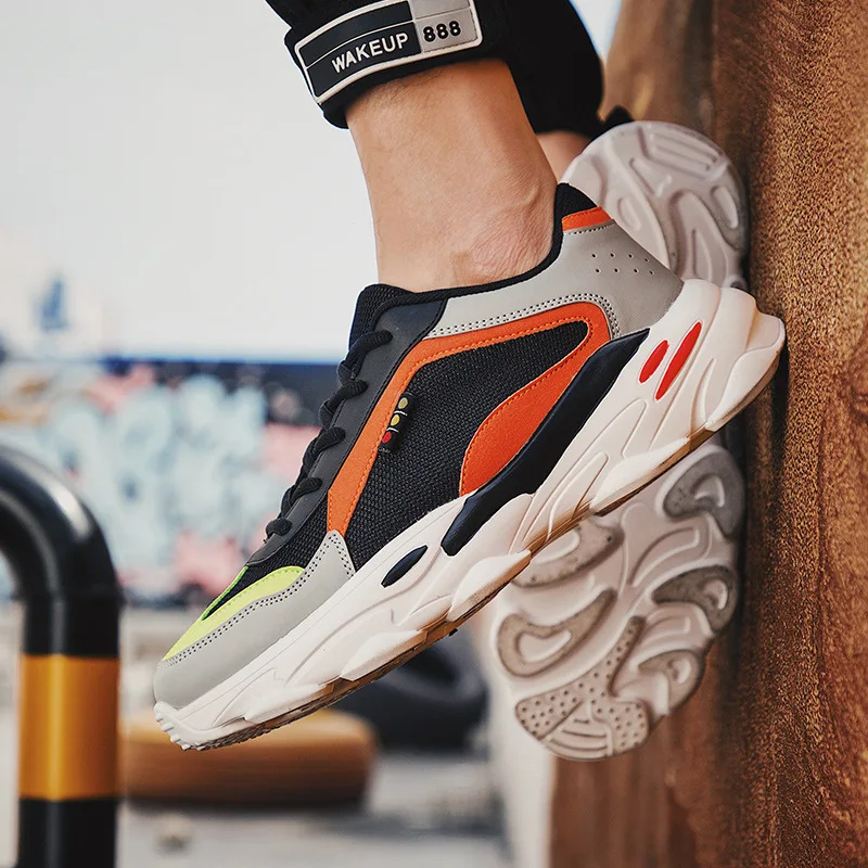 Male Shoe Dad Shoe Leisure Time Run Motion Mens Shoes Casual Men Masculino Adulto Sneakers Zapatos De Hombre Trainers Scarpe