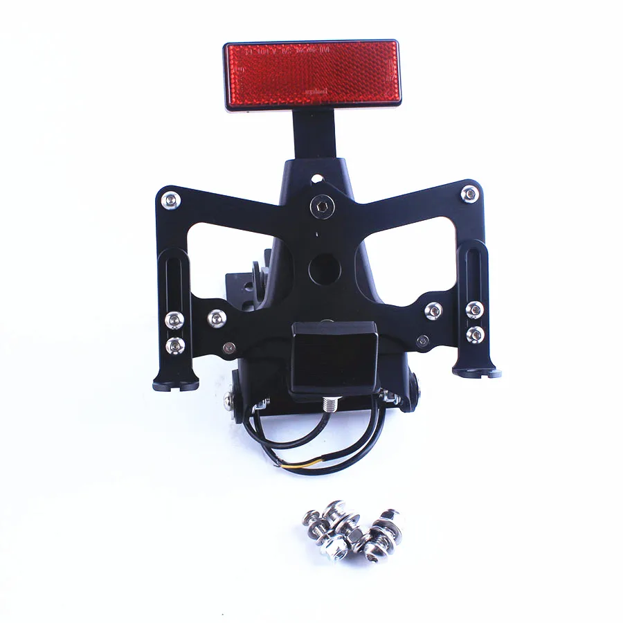 

Holder Fender Eliminator License Plate Bracket with LED warning lamp Kit Motorcycle Black For Suzuki GSXR1000 2015-2016