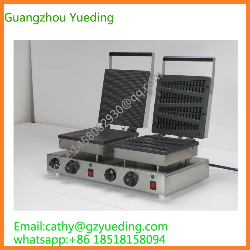 

Electric snack equipment/ double head Waffle baker/ Waffle maker