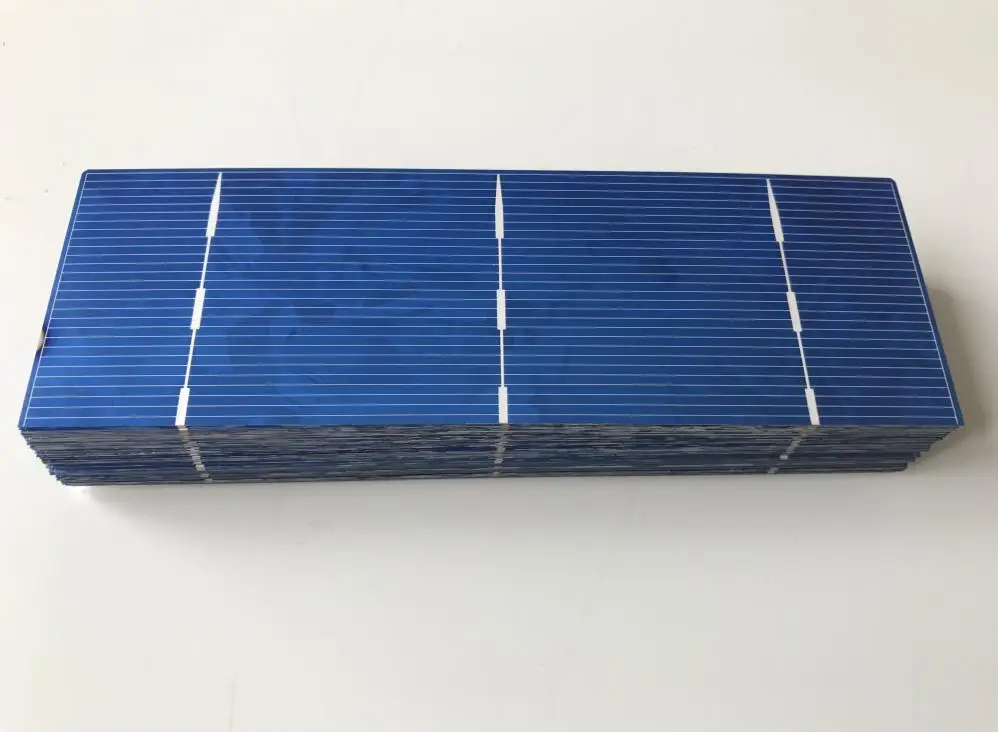 20 штук 156 мм* 52 мм солнечных батарей 1,4 W 0,5 V набор «сделай сам» для панели солнечных батарей 6x2 поликристаллический кремний солнечного сотовый+ достаточно закладок проволоки+ 1 шт. флюс ручка