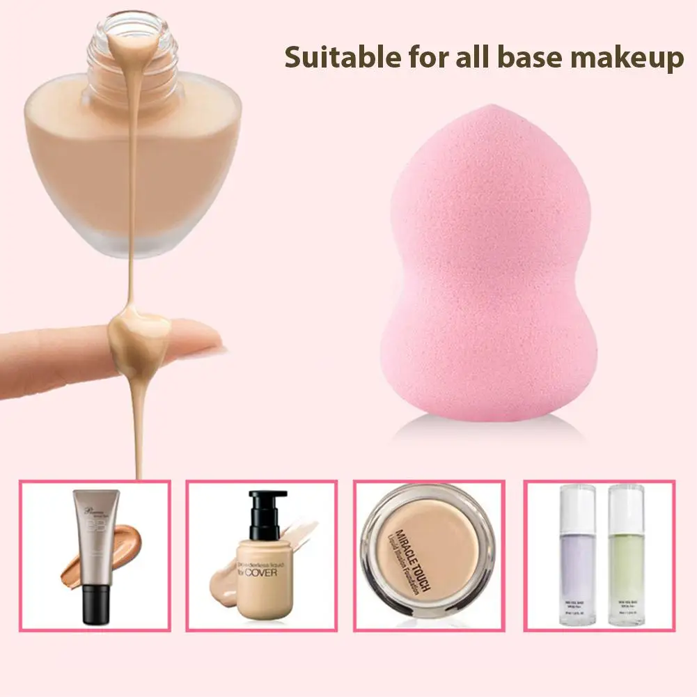 Яркий гламурный 2 шт. пуховка губка косметика для лица Косметика пуховая основа жидкая пудра косметические инструменты