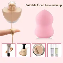 Яркий гламурный 2 шт. пуховка губка косметика для лица Косметика пуховая основа жидкая пудра косметические инструменты