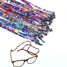 5 мм широкий ретро очки солнцезащитные очки хлопок шеи шнур фиксатор ремни для очков ремешок-держатель с хорошей силиконовой петлей