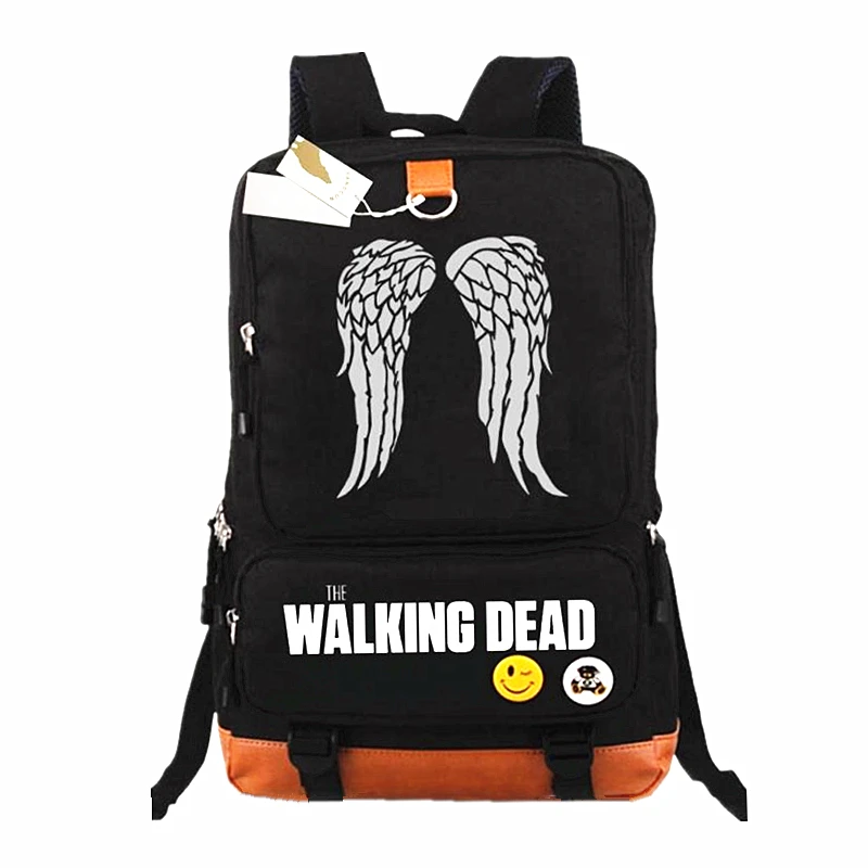 

THE WALKING DEAD Backpack Mochilas Teenagers Men Women's Student School Bags travel Casual Backpacks Laptop Bags
